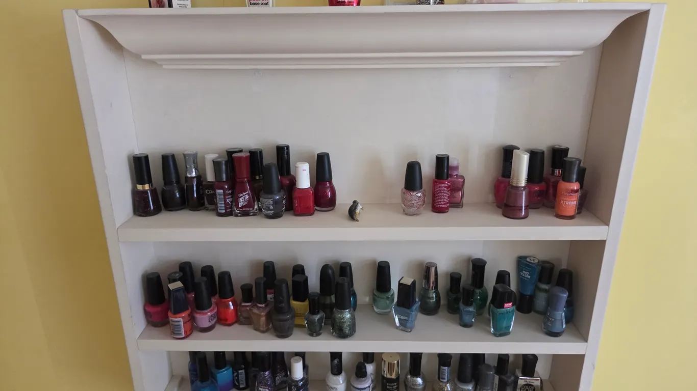 Collection of nail polish
