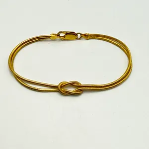Milor Vermeil Knot Bracelet