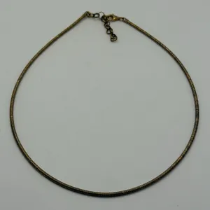 Sterling Vermeil Cable Necklace