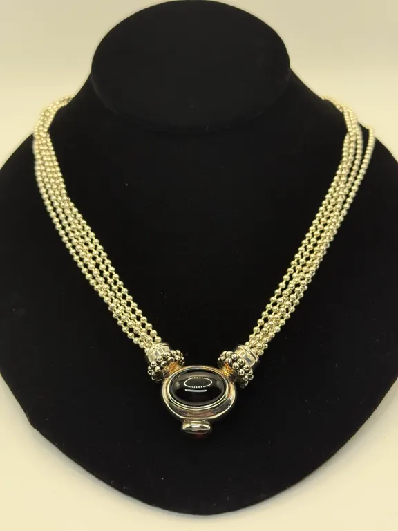 Sterling Silver Multi-strand Necklace