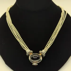 Sterling Silver Multi-strand Necklace