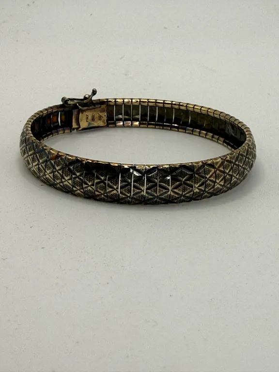 Veronese Sterling Silver Vermeil Bracelet