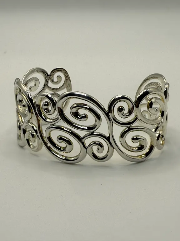 Ross Simons Scroll Cuff Bracelet