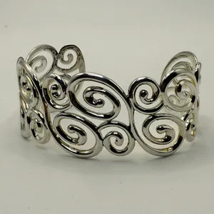 Ross Simons Scroll Cuff Bracelet