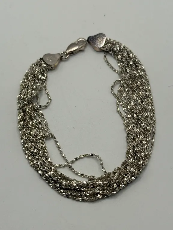 Sterling Silver Multi-strand Bracelet