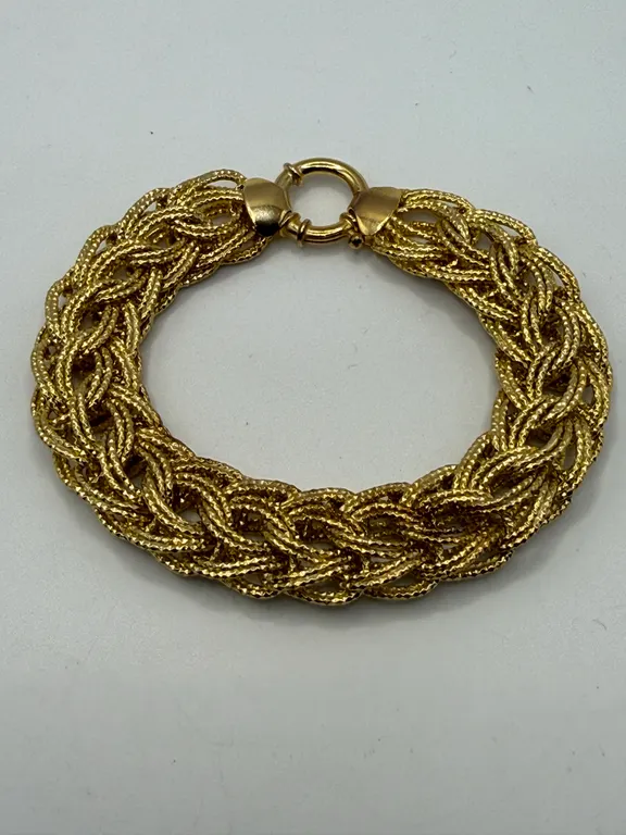 Sterling Vermeil Byzantine Bracelet