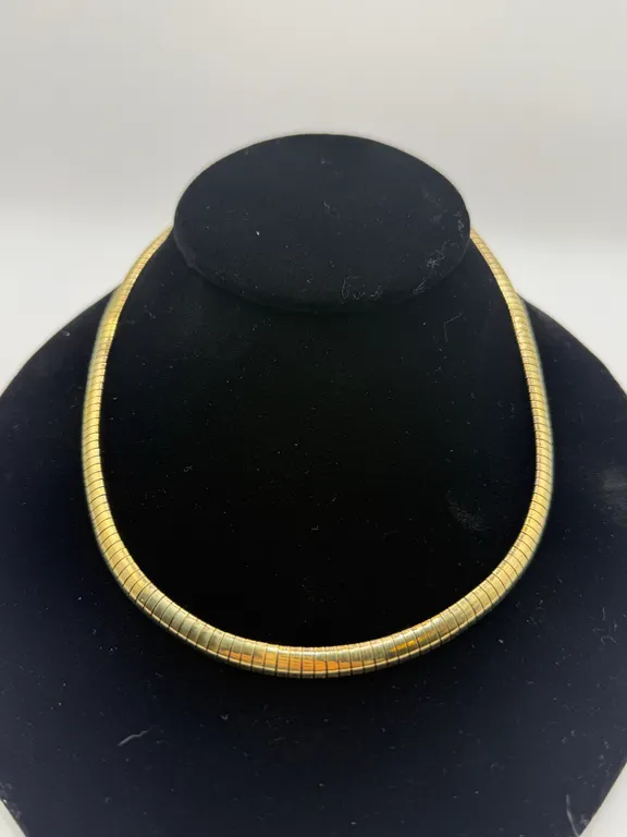 Sterling Omega Necklace