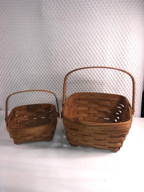 Longaberger Basket Pair