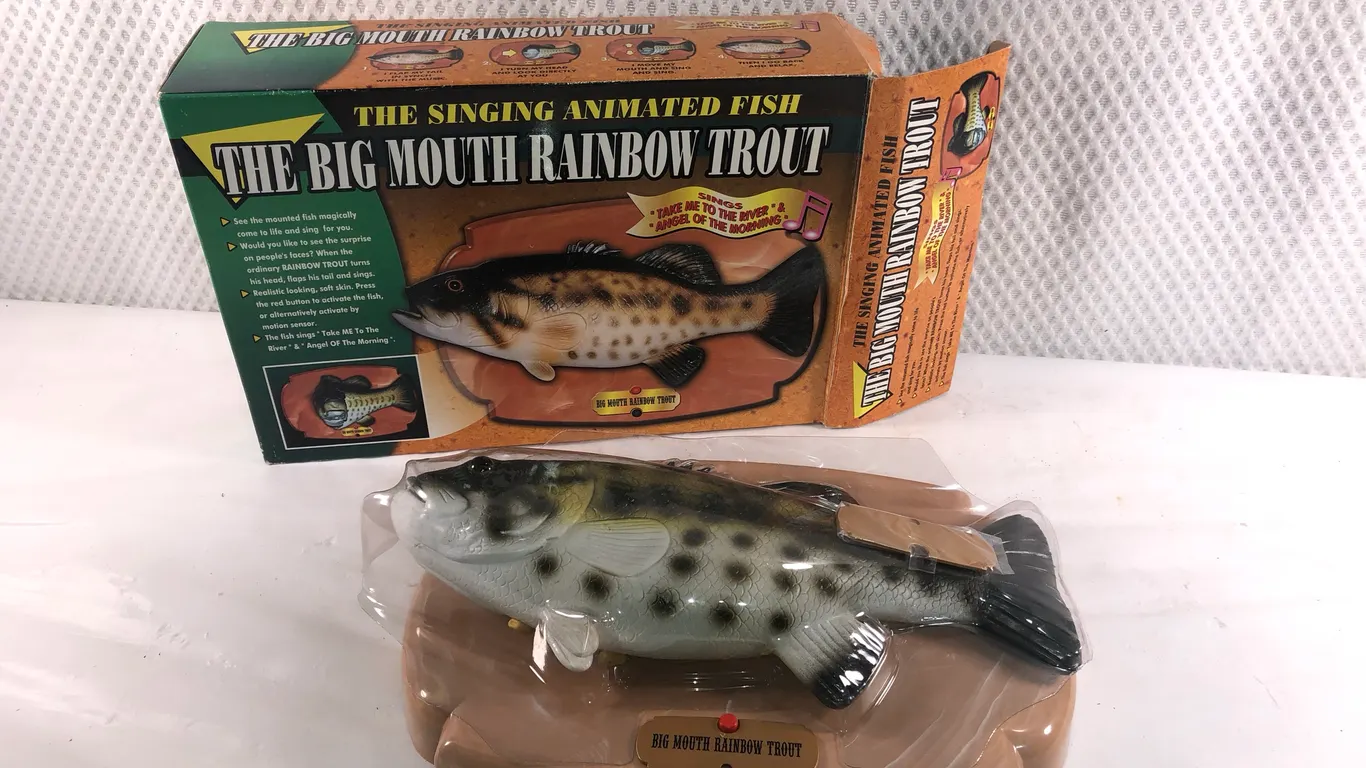 The Big Mouth Rainbow Trout