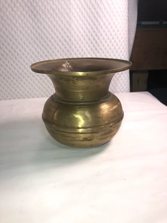 Brass Spittoon