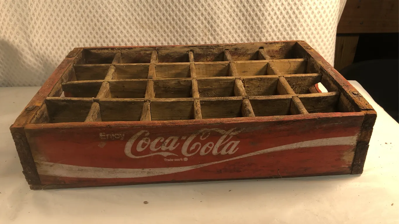 Vintage Coke Crate