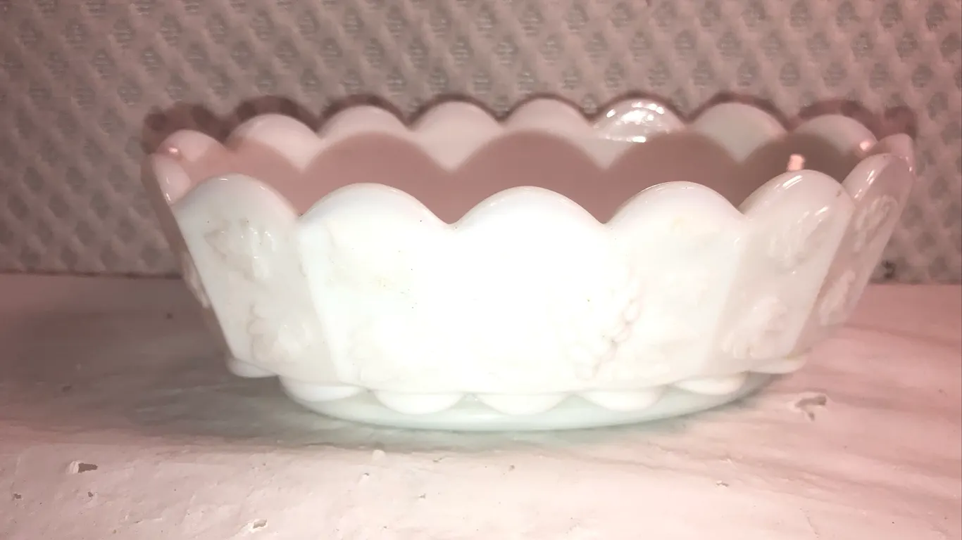 Westmoreland Paneled Grape Candy Dish