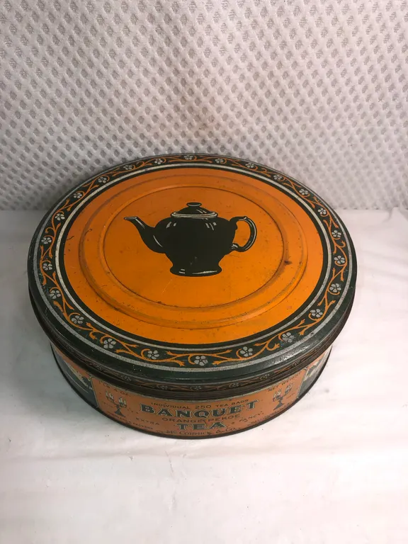 Antique Tea Tin