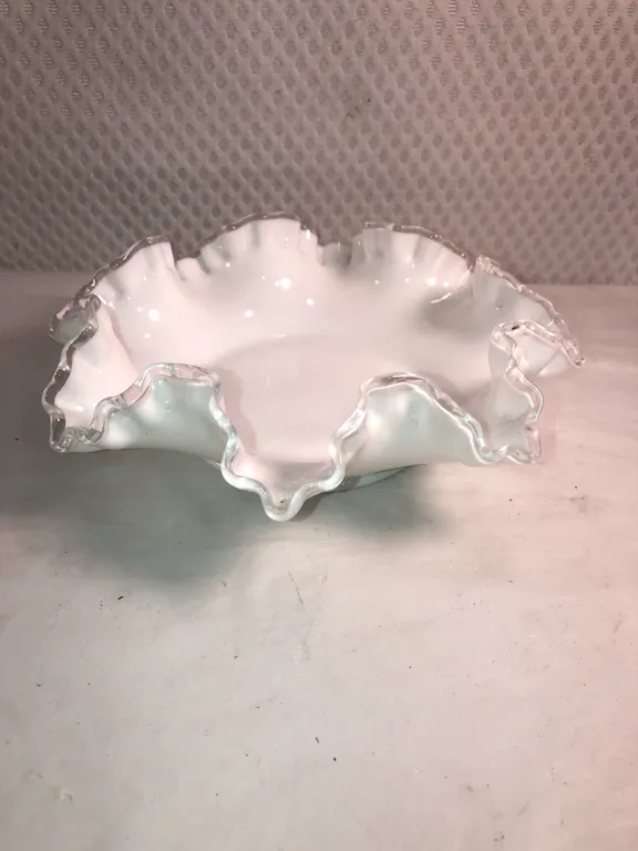 Fenton Silver Crest Bowl