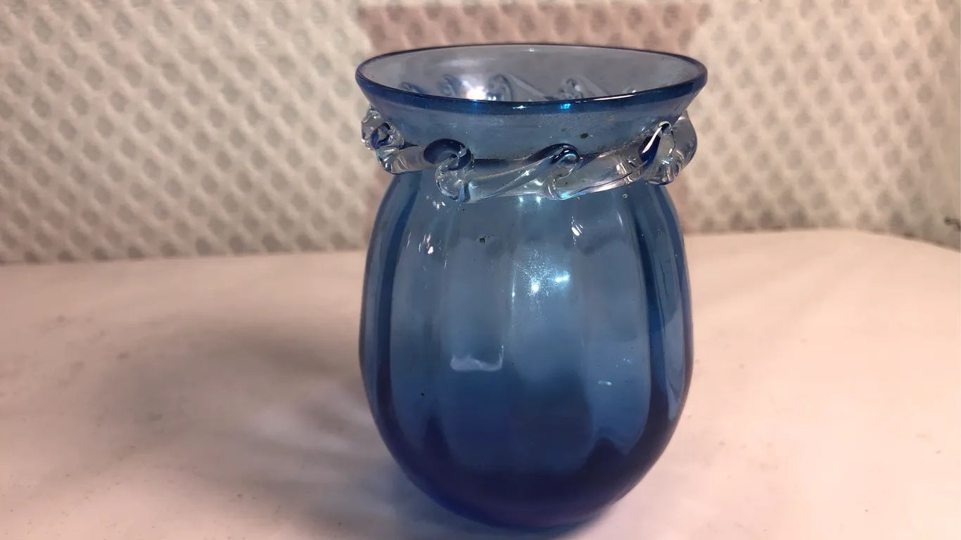 Pilgrim Hand Blown Vase