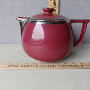 Vintage Hall's Superior Quality Kitchenware U.S.A. Pottery Teapot