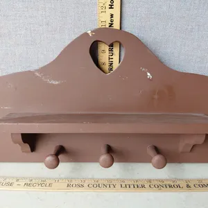 Wood Wall Shelf 19.5"X11"X3.5"