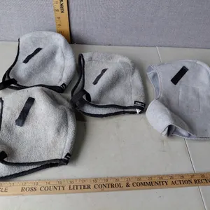 4 Polar Fleece Hard Hat Liners 100% Dacron Polyester