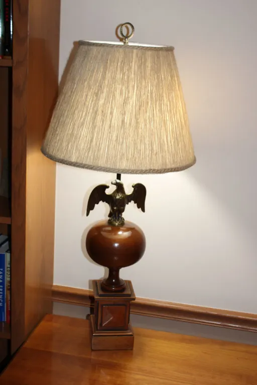 Colonial Eagle Table Lamp