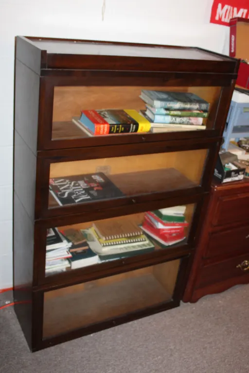 Barrister Bookcase & Books
