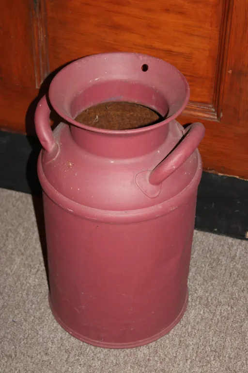 Vintage Metal Milk Can