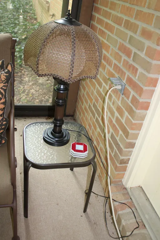 Table Lamp & Table