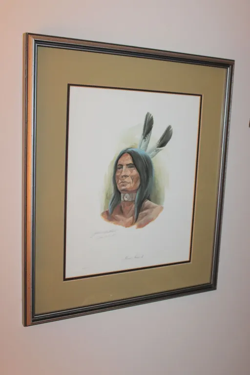 John Ruthven Miami Indian II Print