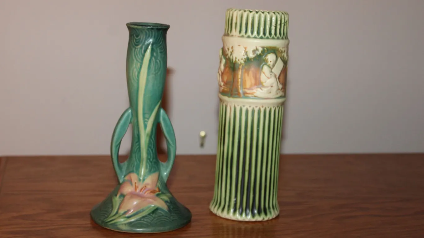 Roseville Pottery Vases