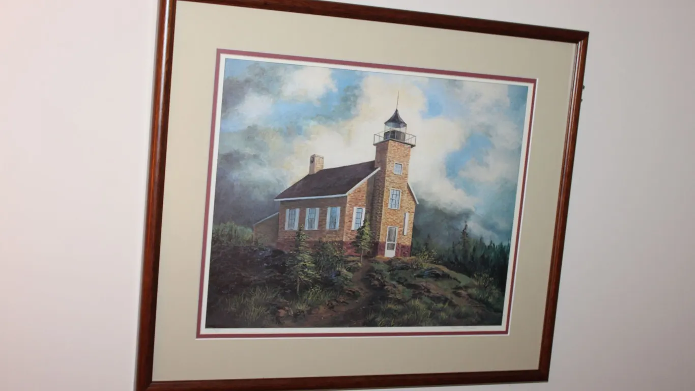 Ellen Tarola Lighthouse Landscape Print