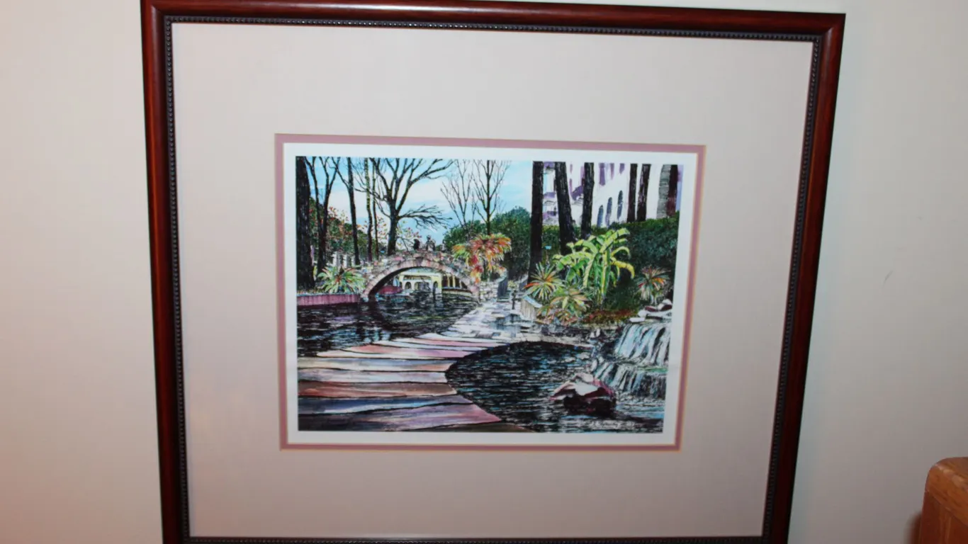 Garden Landscape Print