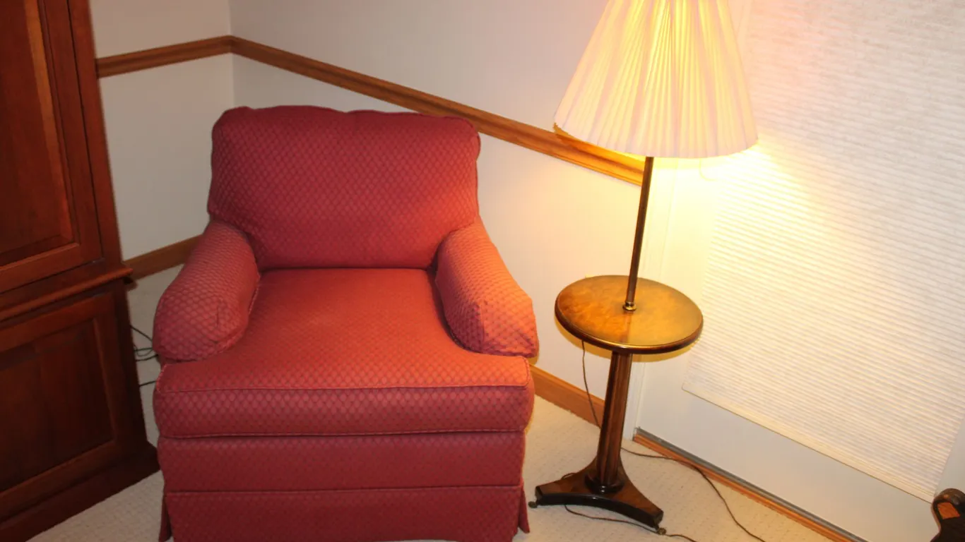 Armchair & Floor Lamp
