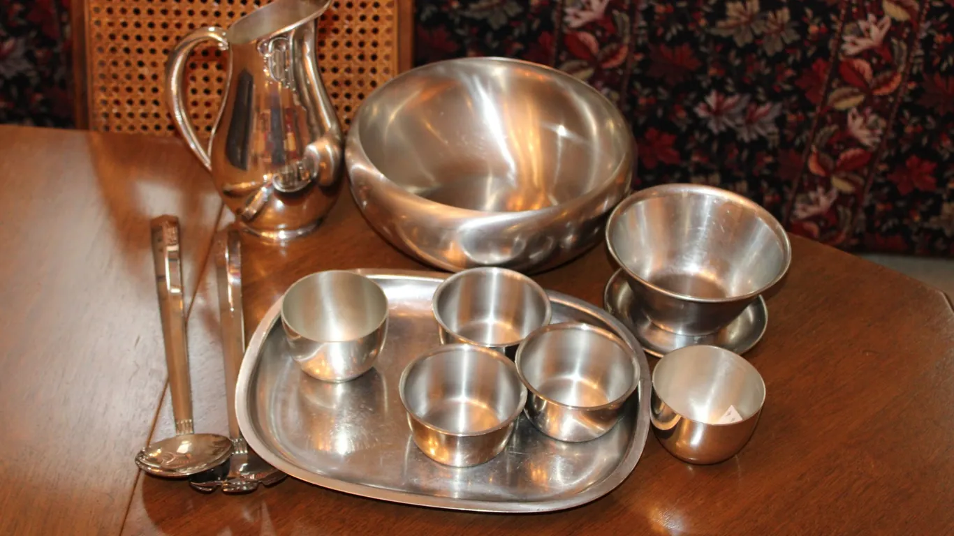 MCM Stainless Steel Serving Pieces