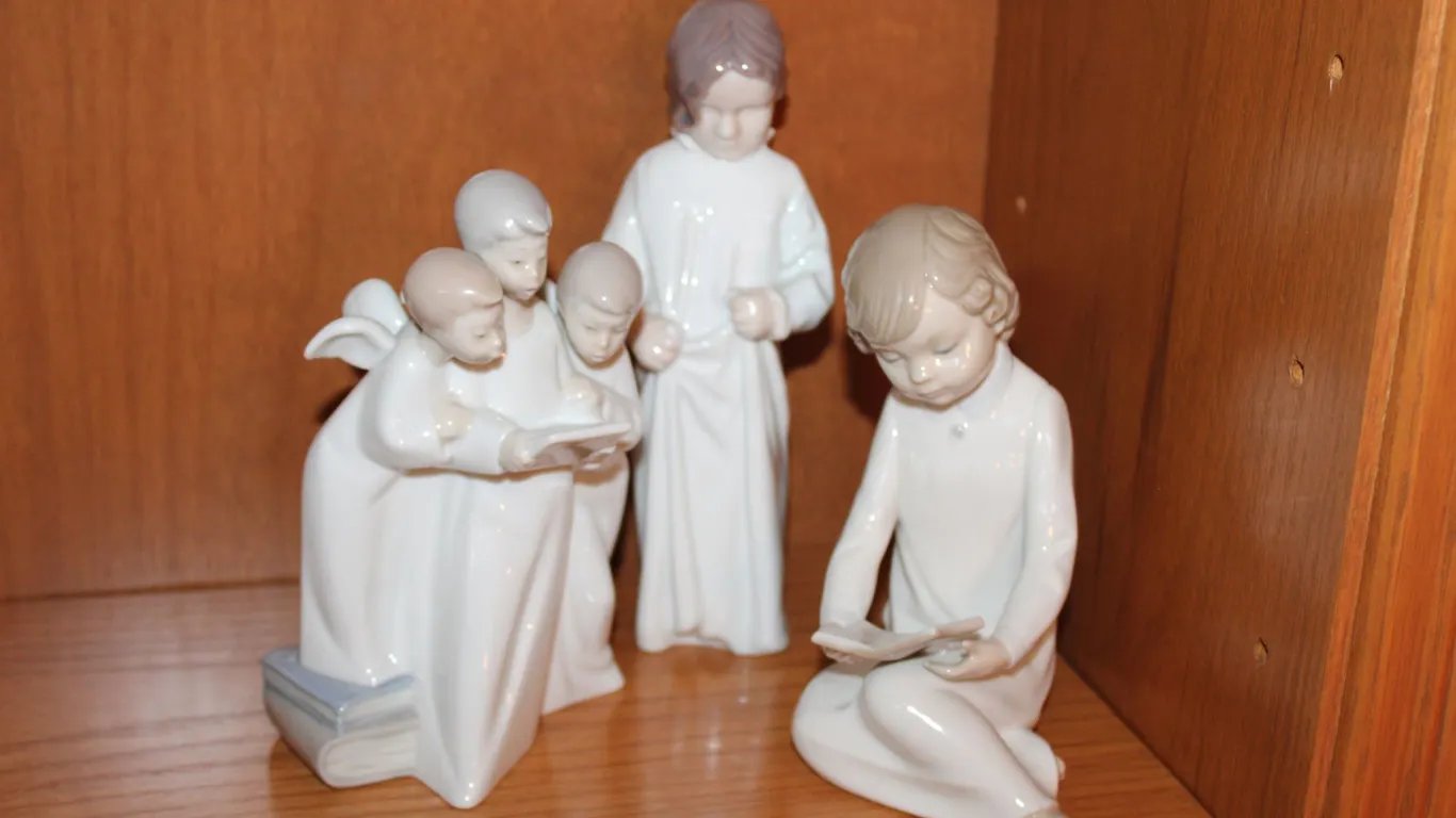 Lladro NAO and Danish B&G Porcelain Figurines