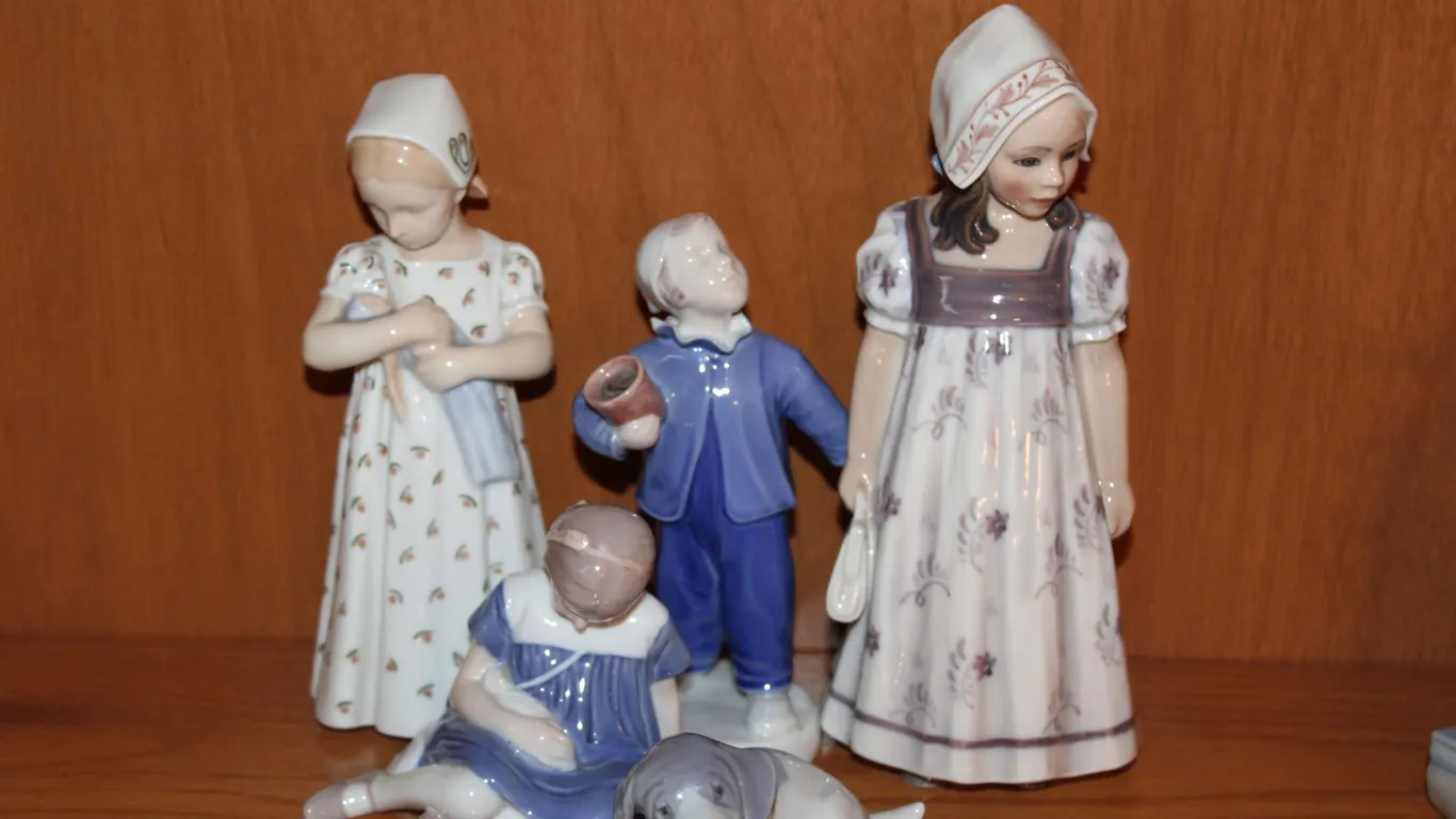Danish B&G Porcelain Figurines