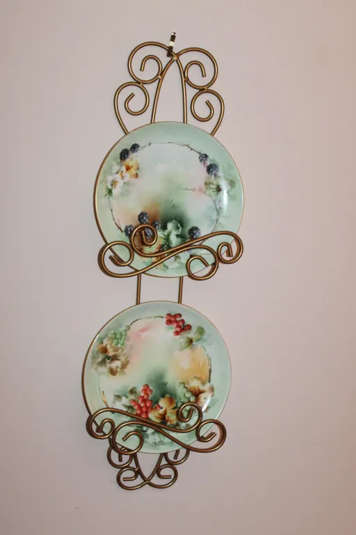 Hutschenruether Floral Porcelain Plates