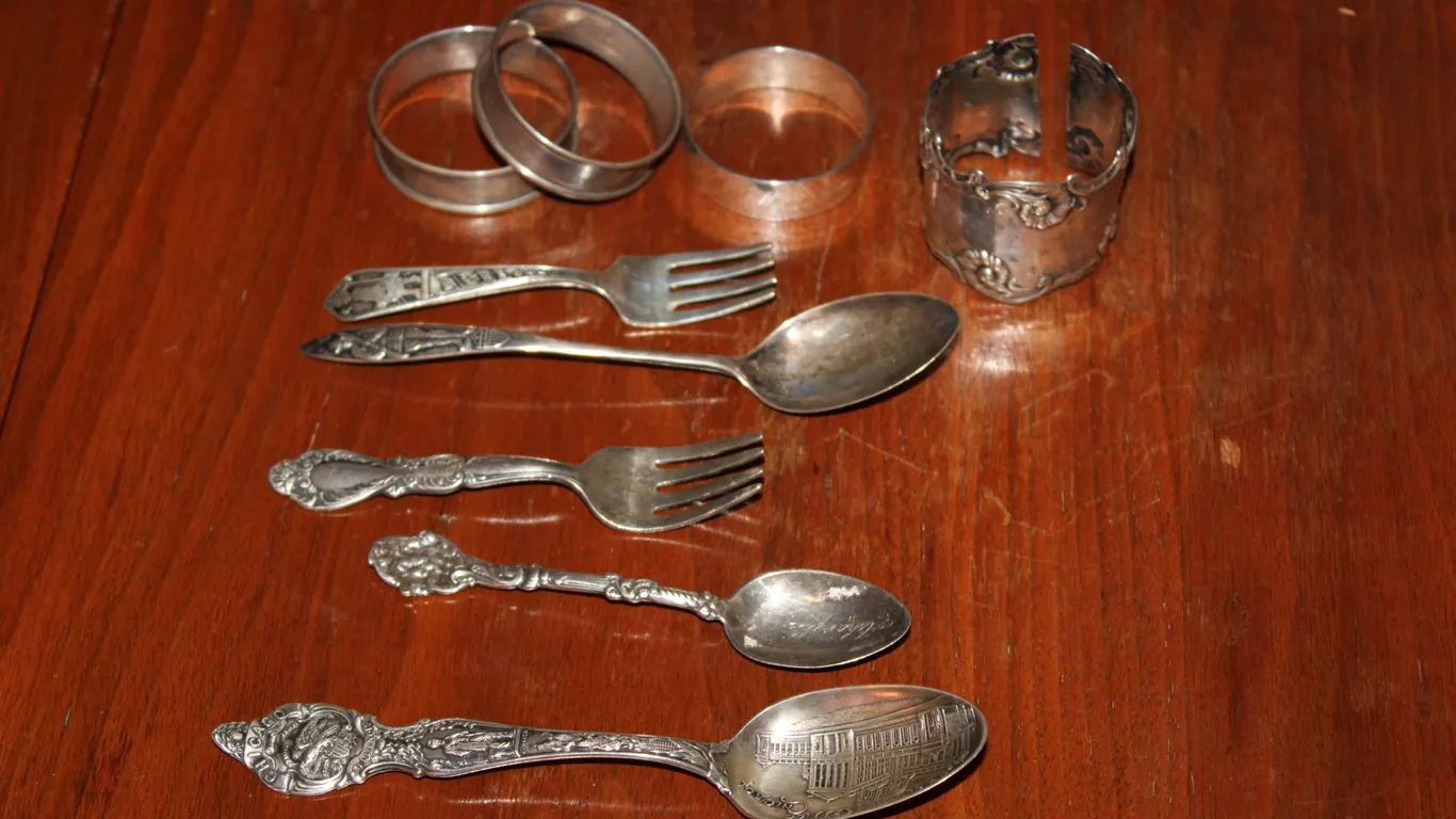 Sterling Silver Flatware & Napkin Rings
