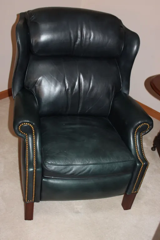 Leather Wingback Chair