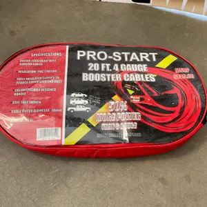 UNUSED PRO START 4 GA 20' BOOSTER CABLES
