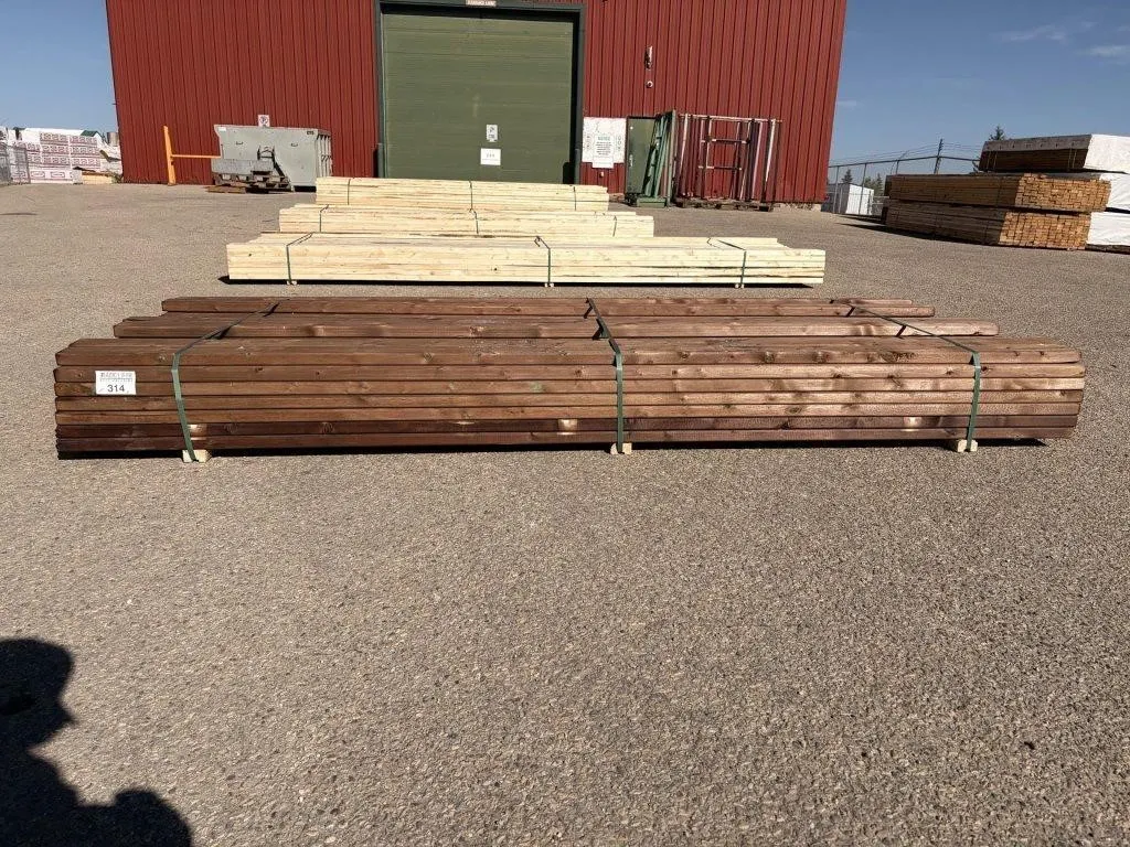 2x4 MCA Brown PT S4S 10'