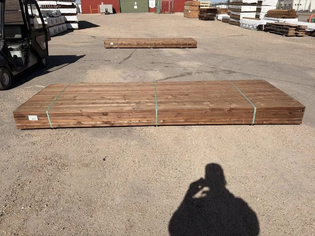 2x6 CA-B Brown PT S4S 12'