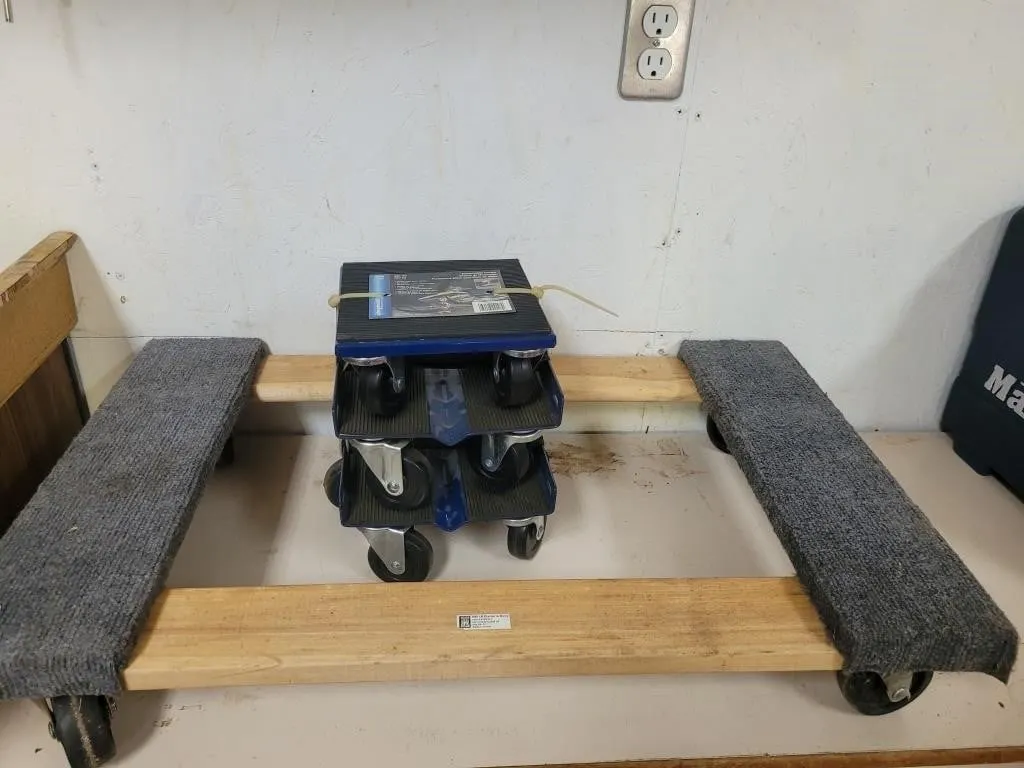 30"x18" Floor Dolly , 3 PCS Snowmobile Dollys