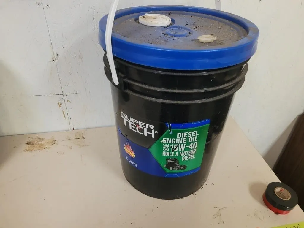 Super Teck Diesel Oil 15/40 Appears to be Unopened