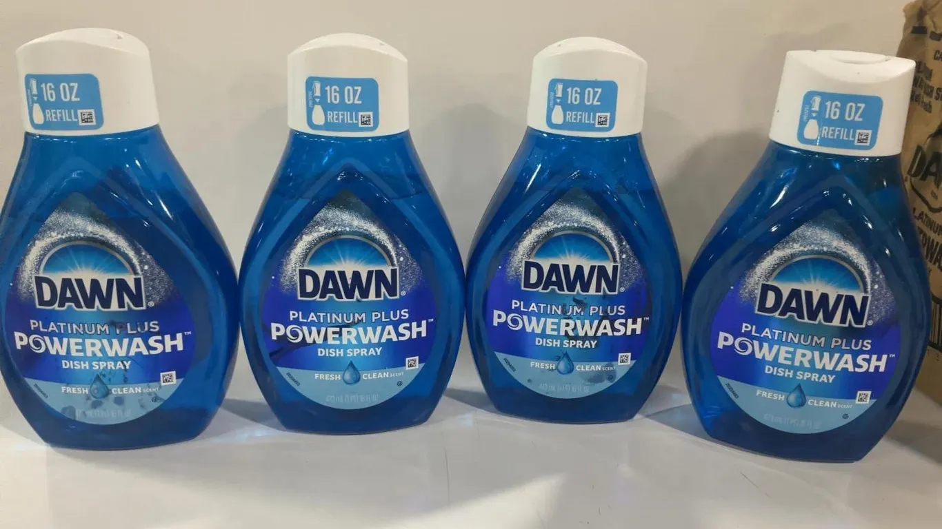 Dawn Platinum Plus Powerwash Dish Spray 16oz 4pk