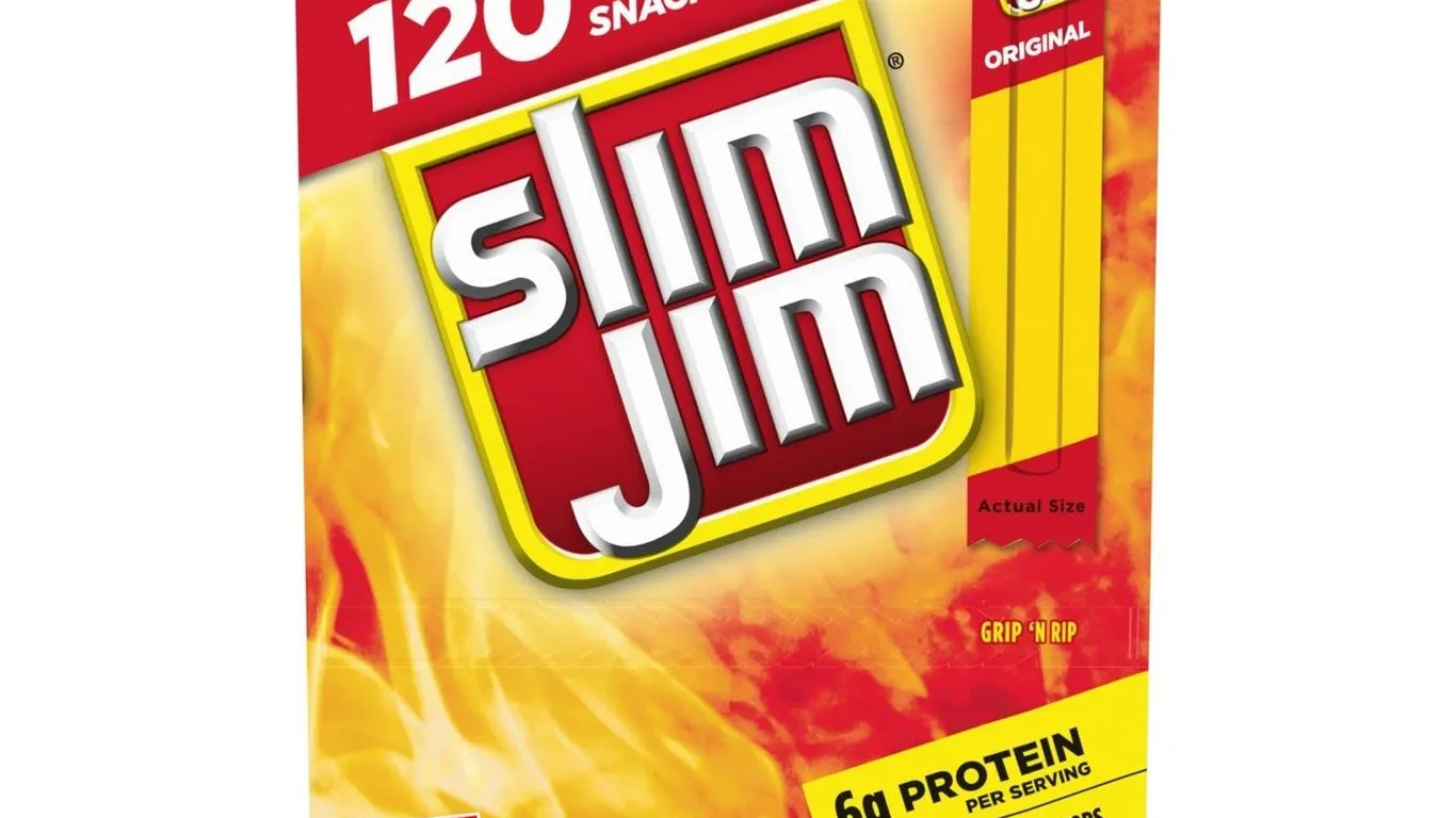 Slim Jim Original Meat Sticks.28oz 120ct