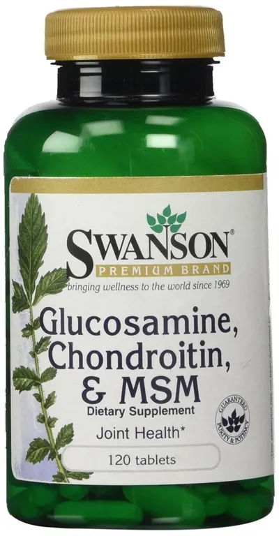 Swanson Glucosamine Chondroitin MSM 120ct