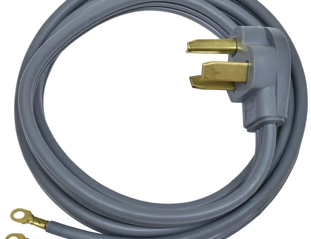 Everbilt 61251HD 6 Ft 3-Prong 30 Amp Dryer Cord