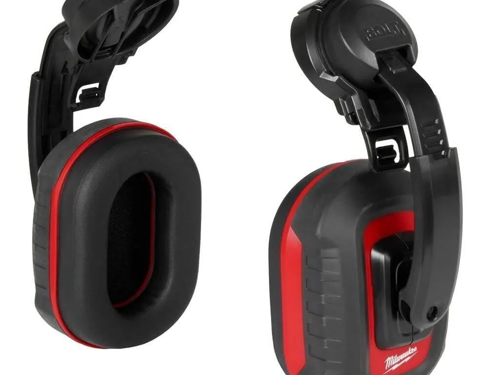 Milwaukee Bolt 24dB Earmuffs Compact 2pk