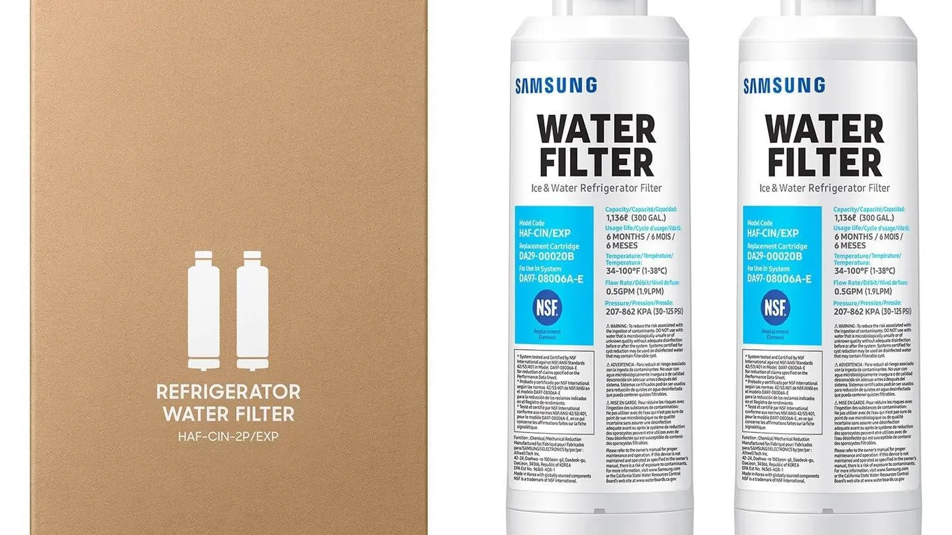 Samsung DA29-00020B Refrigerator Water Filter 2pk