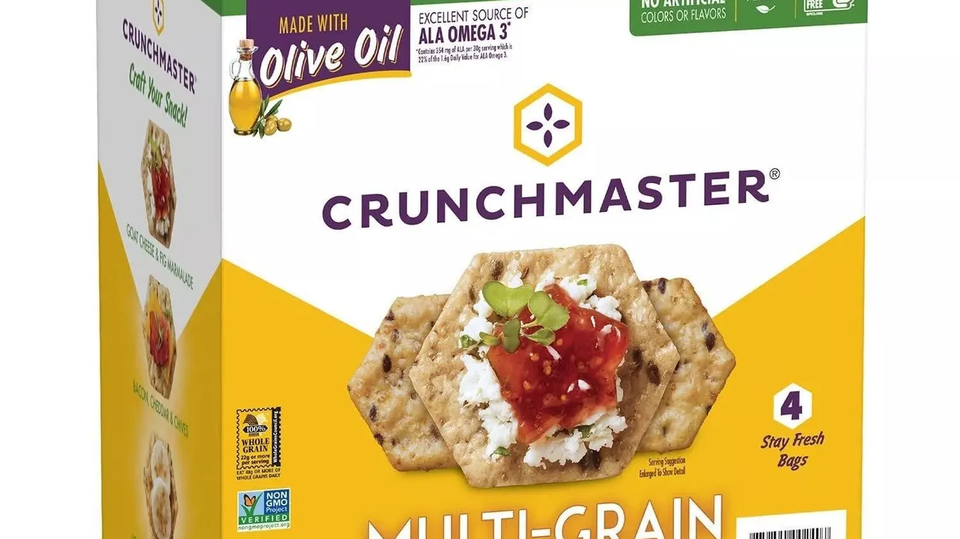 Crunchmaster 5 Seed Multi-Grain Crackers 20oz 4pk