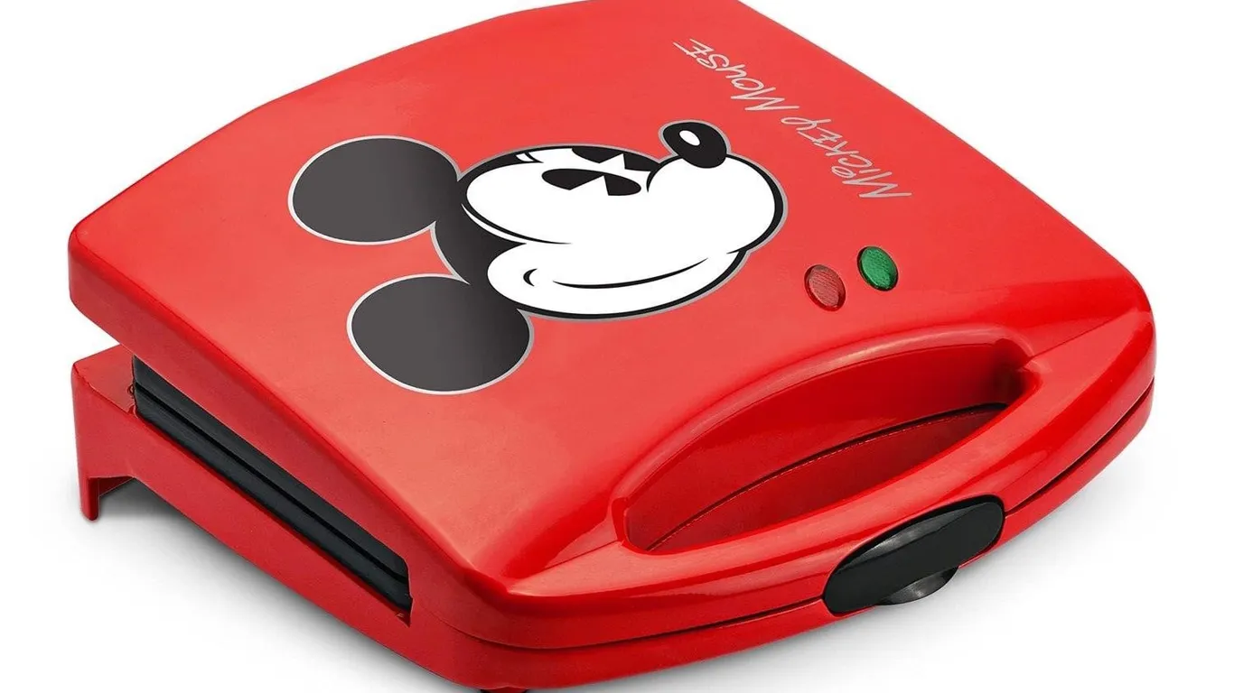 Disney Mickey Mouse Dual Sandwich Maker Red
